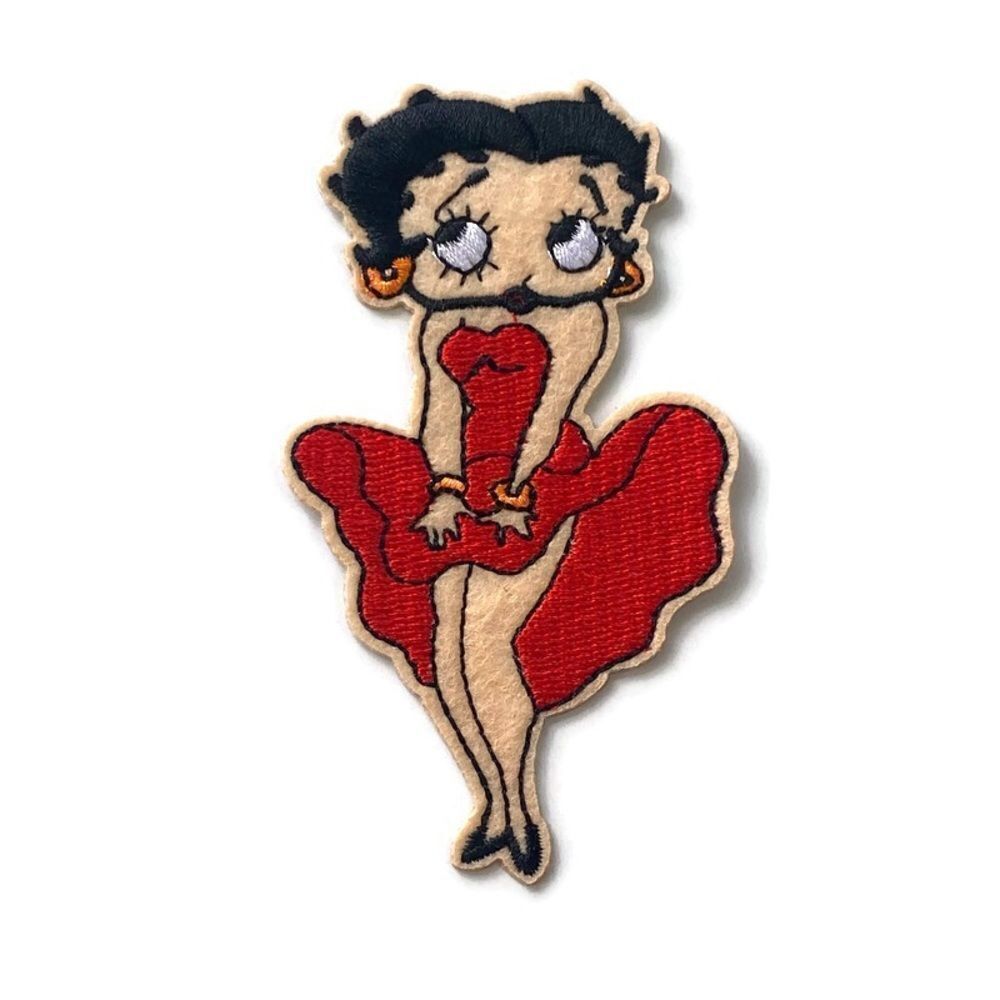 Betty Boop Marilyn Embroidered Patch